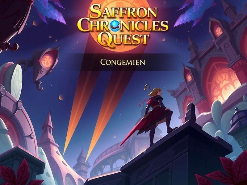 Saffron Chronicles Quest Game Cover Art